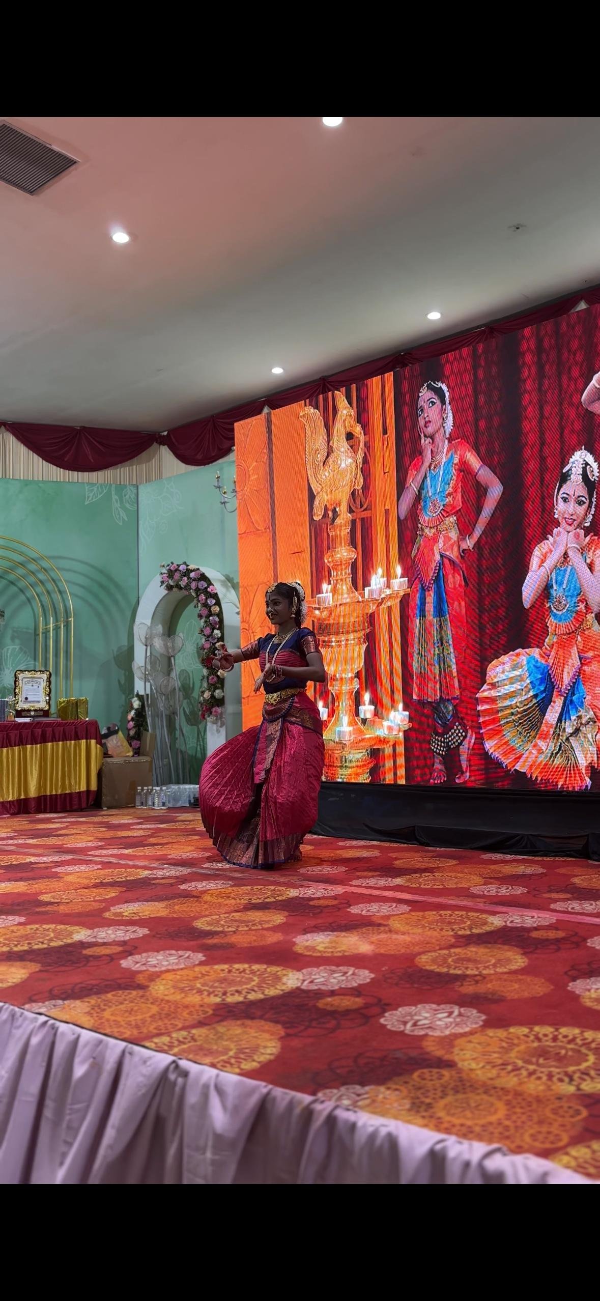 Cultural dance program at the best kindergarten school in Pollachi